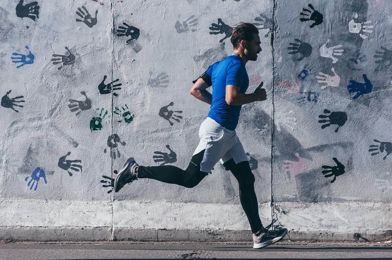Man running